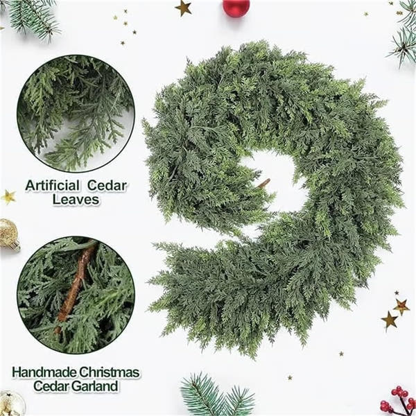 Lifelike Cedar Pine Garland™