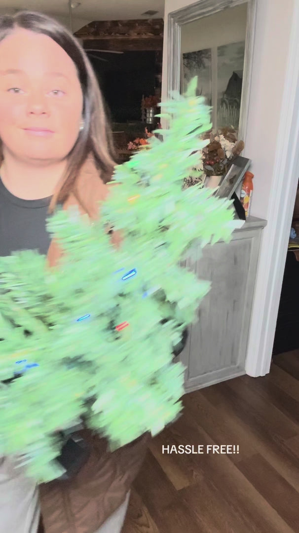 MerryGlow™ Christmas Tree Lights video